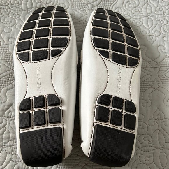 Men's White Louis Vuitton Loafers / Size 11 EUC - Picture 8 of 10
